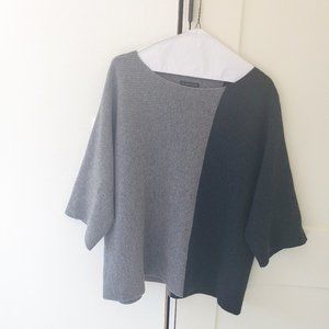 Gorgeous Colorblock Sweater - Fine Italian Wool